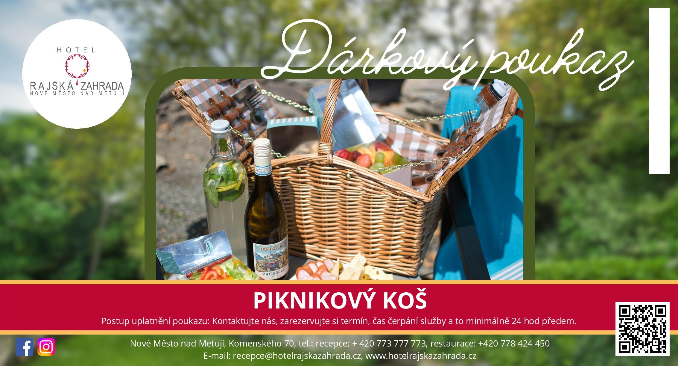 PIKNIKOVÝ KOŠ - Varianta B
