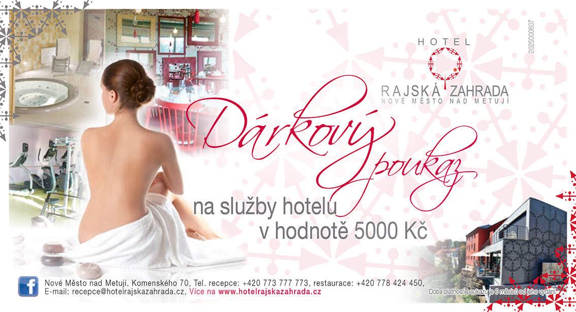 Na služby hotelu 5000 Kč