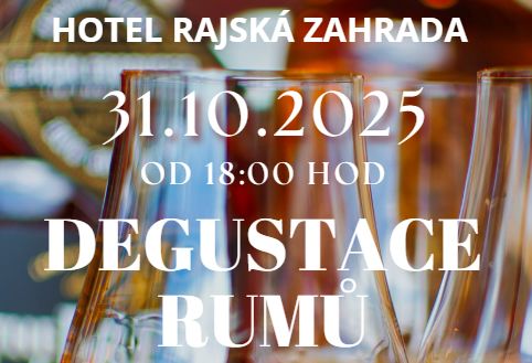 Degustace rumů 31.10.2025